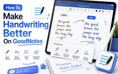 How To Make Handwriting Better On GoodNotes